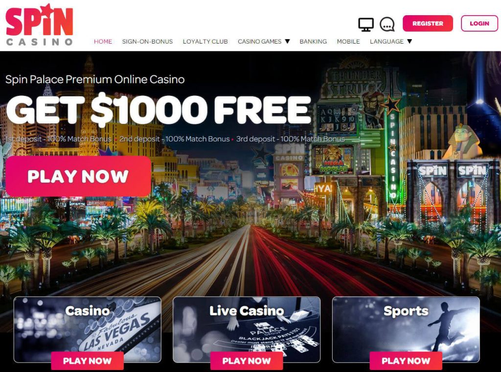 Online Casino Free Spin